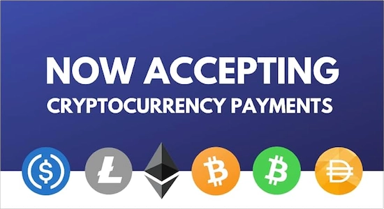 Accept crypto